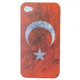 Capa para iPhone 4S (Bandeira Turquia)