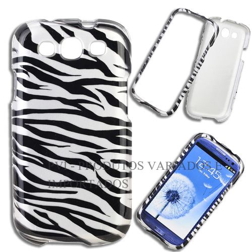 Capa para Galaxy S3 i9300 (Zebra)