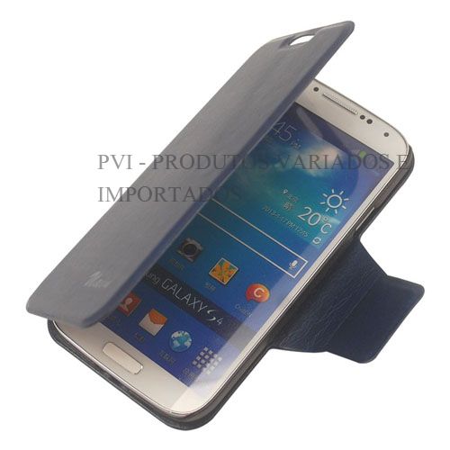 Capa Frente e Verso (Couro) para Galaxy S4 i9500