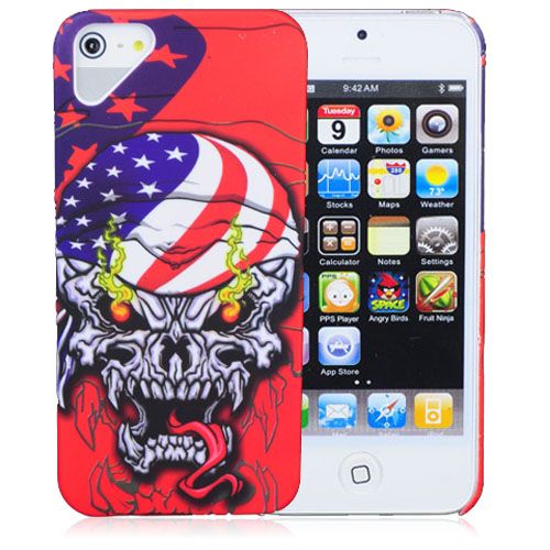 Capa para iPhone 5 (Caveira Americana)