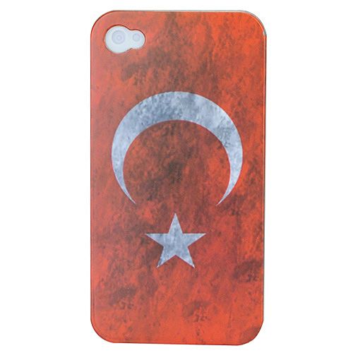 Capa para iPhone 4S (Bandeira Turquia)