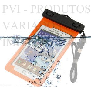 Capa Protetora Aquática para Galaxy S3 i9300 (Laranja)